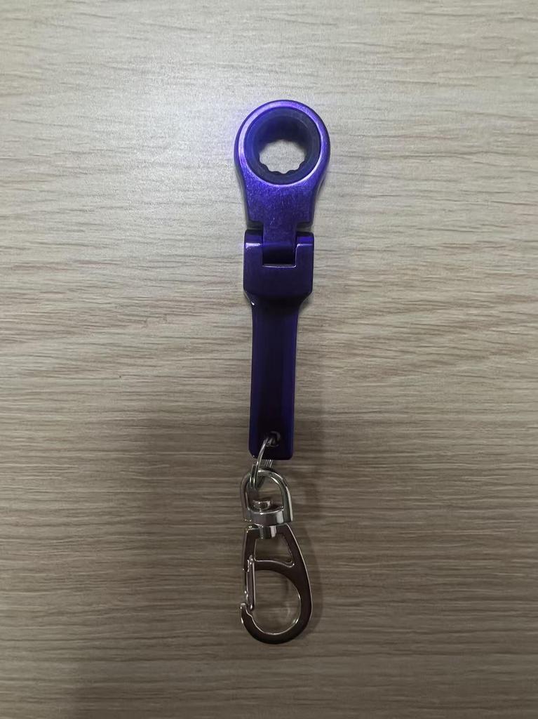 10MM Adjustable Torx Ratchet Wrench Keychain Tool