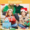 Weihnachts-Nikolaus-Motto-Party-Dekoration Geschenkbox in blauer Farbe für Feiertagsfeiern