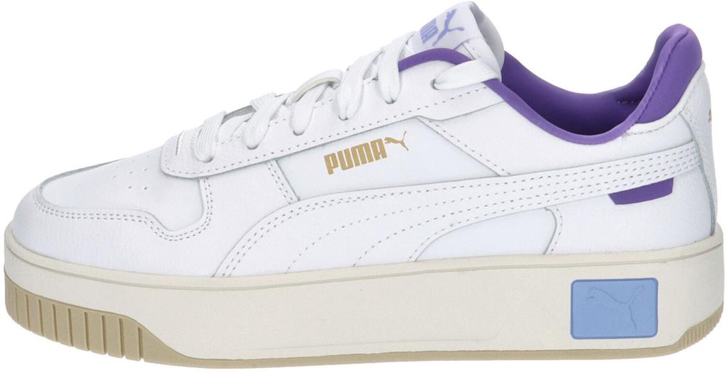Puma Carina Street Women кроссовки puma white/puma white/electro purple/frosted ivory