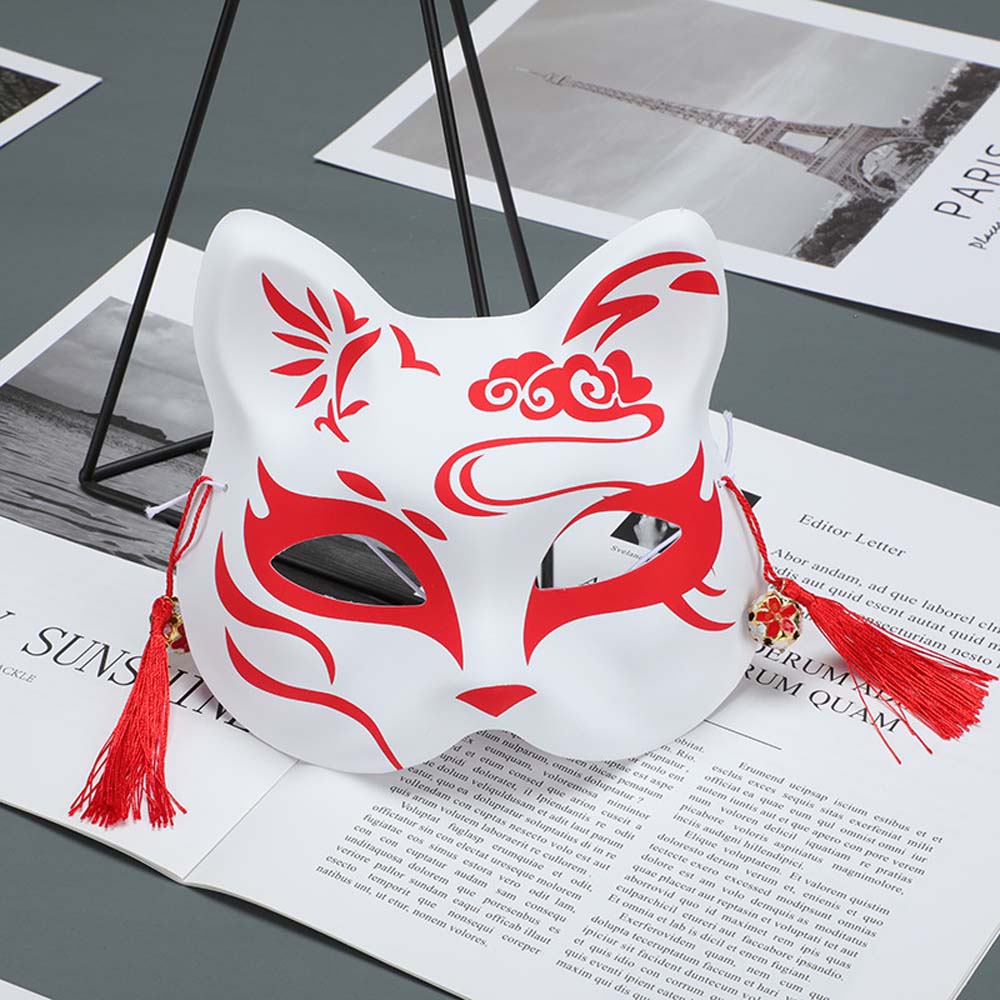 Party Japanischer Anime Anime Cosplay Katzenmaske Dämonentöter Cosplay Maske Party Maske Requisiten Party Requisiten