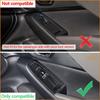 Aunginsy Door Window Glass Lift Button Panel Trim Cover Compatible with Subaru Crosstrek 2023 2024 Car Front & Rear Door Armrest Window Control