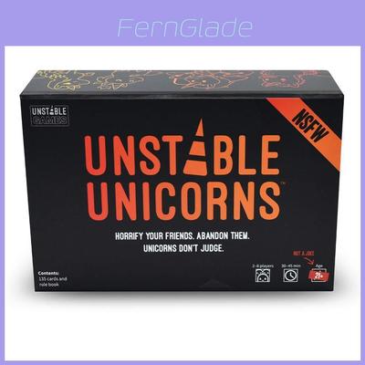 Unstable Unicorns Adventures uitbreidingspakket met kaartspel voor familie en feestjes.