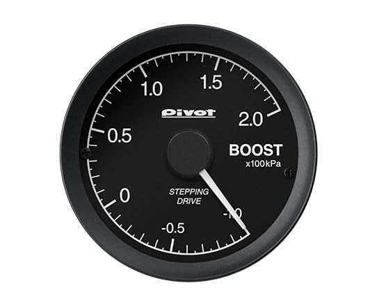 

PIVOT Pivot LOB Boost Meter Link Gauge (White Lighting) OBD Connection Type small чёрный