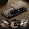 For Samsung Galaxy S26+ Magnetic Case JEEHOOD J09 RFID Blocking Card Holder Leather Back Phone Cover