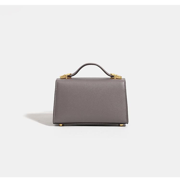 Fashion Classic Shoulder Crossbody Bag Premium PU Material Buckle Design Medium Horizontal Square Daily Versatile Women Bag 20.5cm