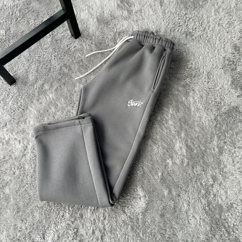 DRIPX Moda Retrò Pantaloni Casual Larghi a Gamba Dritta Tendenza Americana Harajuku Street Wear Pantaloni da Uomo Vita Alta Pantaloni Sportivi Casual