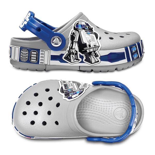 

Crocs Kies CrocKband R2d2 Light Clog K светло-серый light gray/140