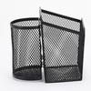 Black Mesh Pencil Cup Holder Large Capacity Multipurpose Magnetic Makeup Brush Holder