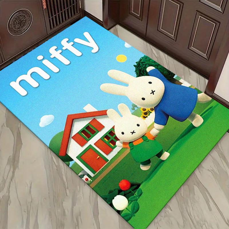 Miffy Carpet Rug for Living Room Bedroom Home Sofa Decoration,Kids Play Non-slip Floor Mat