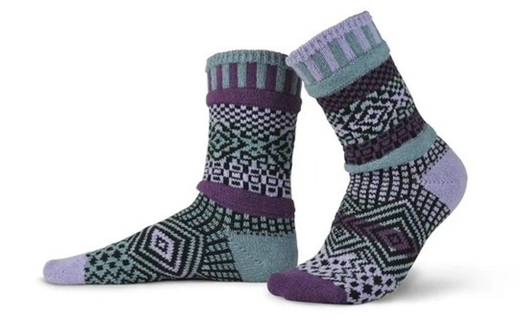 Solmate Socks Crew Size S Socks, Wisteria, (22-25cm)