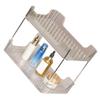 Desk Storage Rack Multipurpose Simple Light Luxury Double Layer Desktop Display Shelf for Home Bathroom