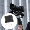 Aluminum Cheese Plate Extension Mounting Platform for Photography Accessories with 3/8 1/4 Screw Holes for Users