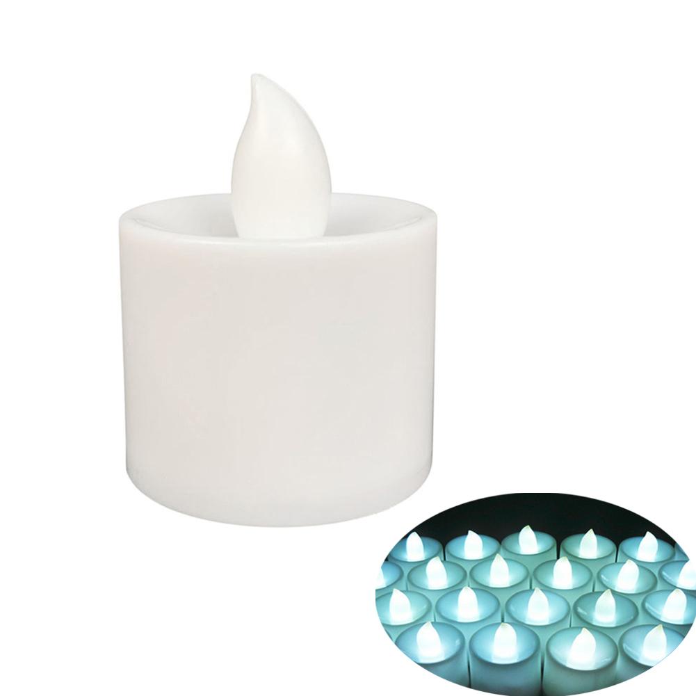 12pcs Mini LED Candle Lights, Flameless LED Tea Lights Candles, Reusable Night Lamp, Votive Tealight, Romantic Home Decor