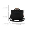 Canvas Baby Diaper Bag Large Capacity Multicompartment Baby Carryall For Daily Use
