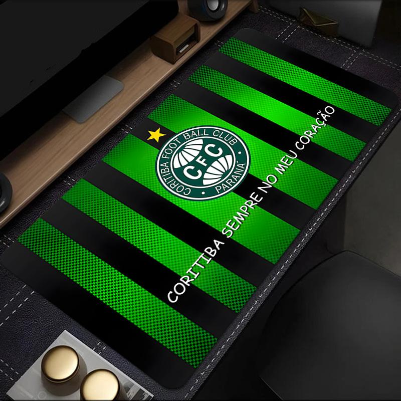 Coritiba Football Club Return Mouse Pad, Rubber Base, Mouse Pad for Gamers and Office Use, Gaming Desk , Easy To Clean Mat Christmas fan gifts