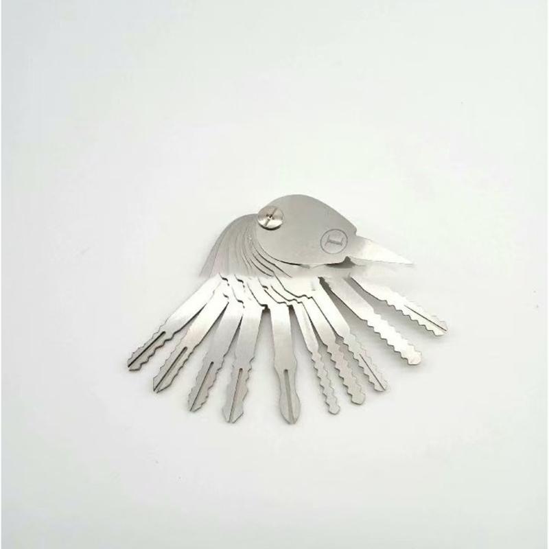 Multifunctional Unlocks Door Open Key Double Side Jiggler Car Repair Tool Quick Access Tool For Emergency