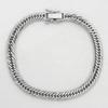 Pure Platinum Kihei Triple 18cm 18g Mint Certification Mark Kihei Chain Triple Pt1000 Bracelet Platinum 12-sided 12-sided 12-sided