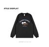 2024 Trend Unisex Cartoon Print Cotton Long Sleeve T-shirt for Autumn/Winter