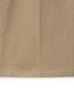 NOIRER FOR WOMAN Heavy Chino One-Pleat Wide Pants (Beige)