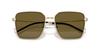 Emporio Armani Sonnenbrille 0EA2159D GLÄNZENDES BLASSGOLD 57