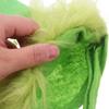 Large Green Knitted Christmas Stocking Letter M Embroidered Xmas Hanging Loop Holiday Party Decor Candy Treat Bag