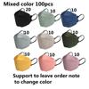 Fit 4-12 Years Old Children FFP2 Masks Morandi 4 Layers Korean Homologada Mascarillas FPP2 Niños Black Mask FFP2mask Kids