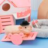 Silicone Piglet Soft Mini Realistic Pig Doll Toy Cute Newborn Silicone Piggy Ornaments with Accessories Children Christmas Gift