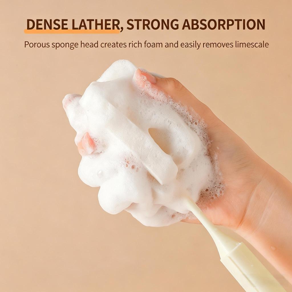 Sponge Bottle Cleaning Brush Jost Long Handle Multifunctional