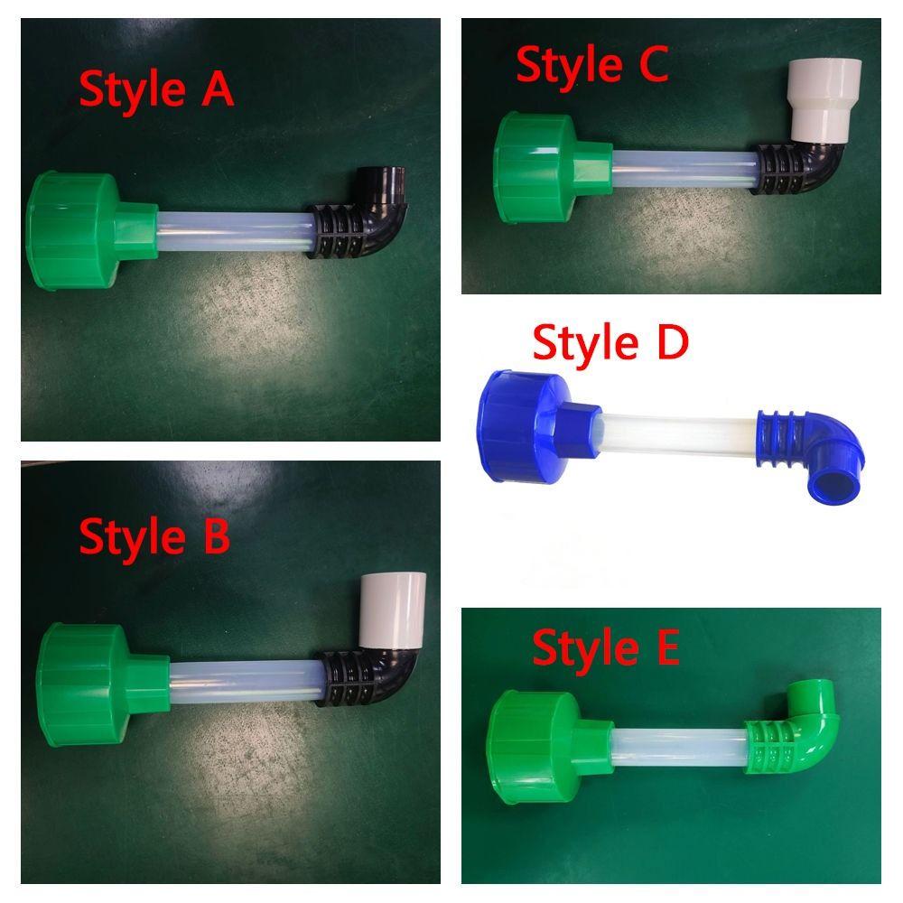 Plastic AC Condensate Drain Unclogger Universal Vacuum Unclog Connector Tool Cooling System