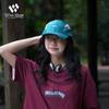 Quick-drying baseball cap embroidery summer thin breathable outdoor sunscreen sunshade mesh cap waterproof cap