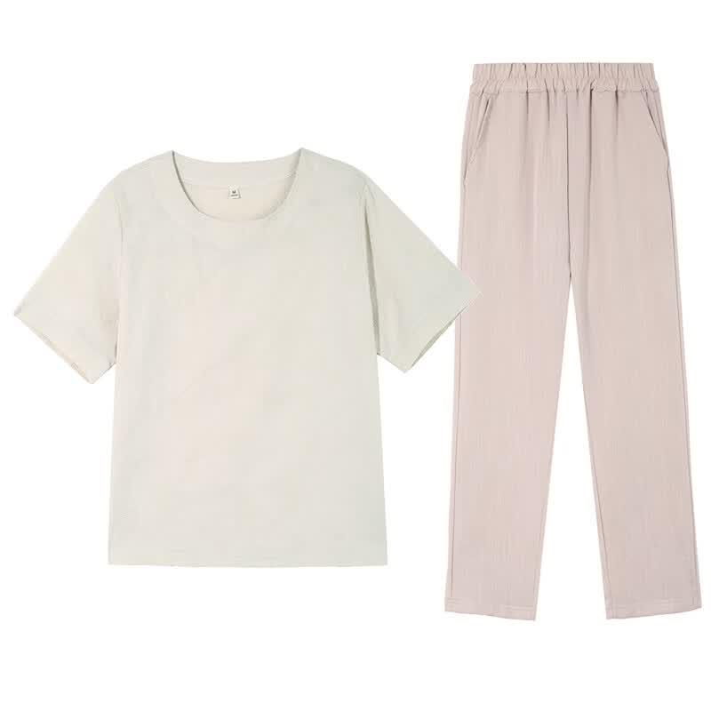 Woodpecker Women's Summer Cotton Sportswear Set