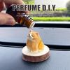No Perfume DIY Fragrance Wooden Aroma Diffuser Cute Cat Dog Car Ornaments Dashboard Decorations Accessories Interior Home Items