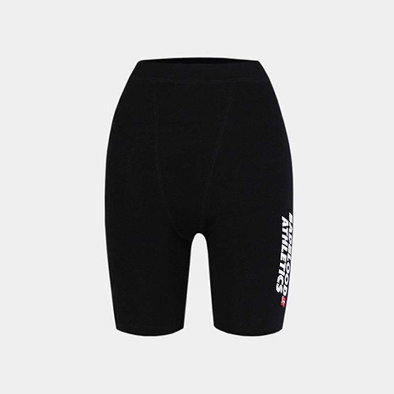 

Badblood Yoga Pants Women s American Sexy Casual Fifth Pants Letters Embroider Niche Style Sports Casual Pants Fashion Black Contrast Color Letters S