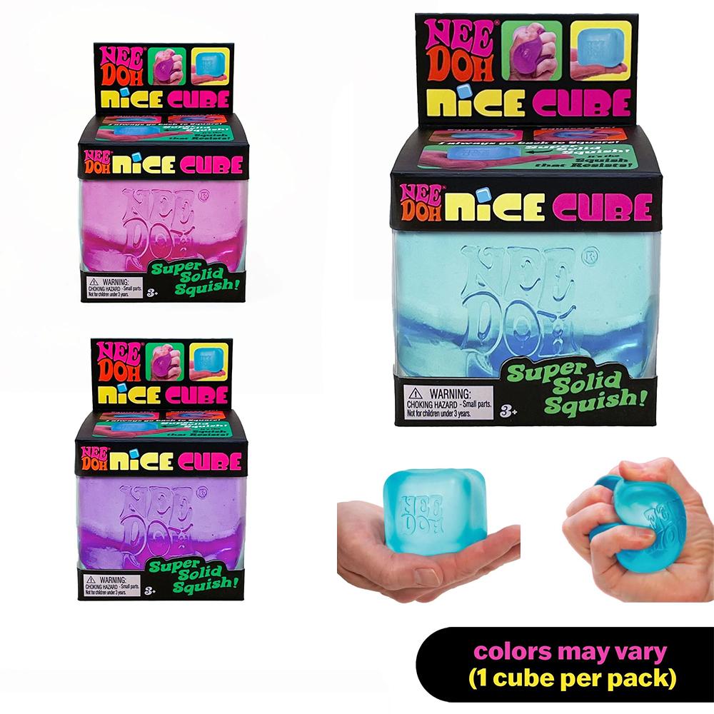 Nice Cube Sensory Fidget Toy Cube Stress Relief Anxiety Sensory Toy For Focus Calming Party Gifts Rebound Pinch Ornament