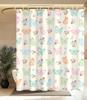 Cute Aesthetic Decorative Modern Girly Unique Girls Design Pretty Women Waterproof Fabric Cloth Cortinas De Baño Bathtub