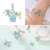 New 100% Copper Summer Cocktail Leisure Time Charms Fit Originalbracelet Diy Jewelry Making Women Gift