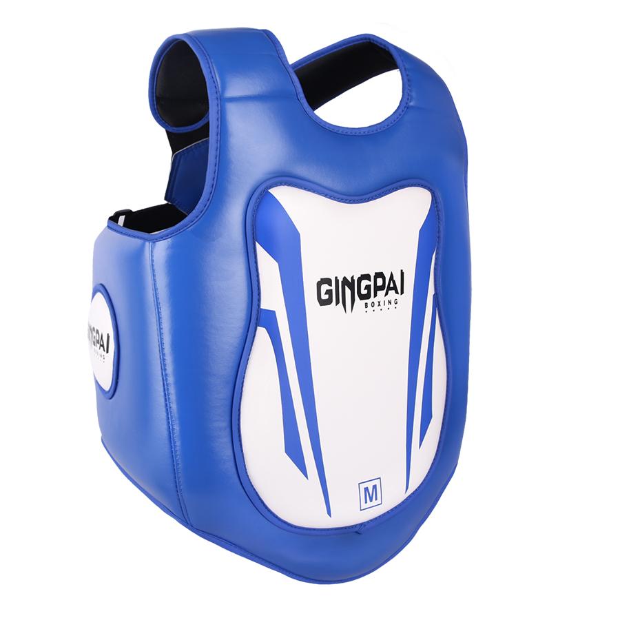 Boxing Chest Guard MMA Kickboxing Body Protector Reversible Rib Shield Taekwondo Training Vest Martial Arts Gear