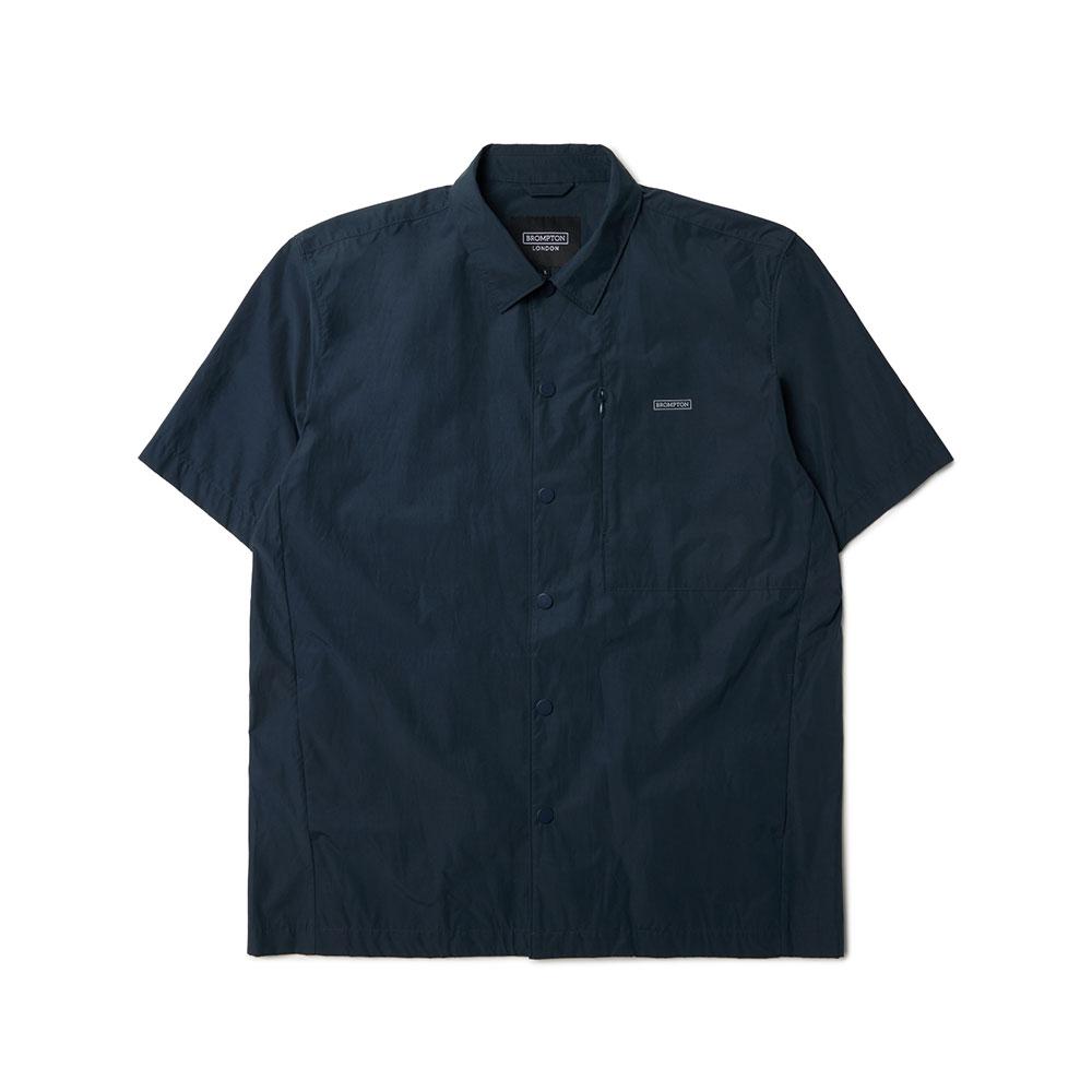 Brompton London Set Half Sleeve Shirt Jacket - Navy (P233Mjk101) Navy/095
