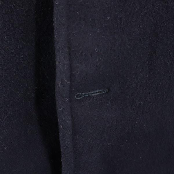 Brooks Brothers 80s Made in England Vintage Melton wool Stainless collar coat Men's Used