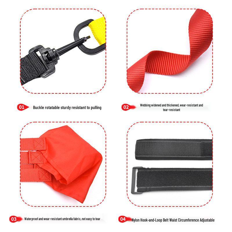 Adjustable Underwater Resistance Umbrella for Endurance Training - Suitable for Children and Adults
