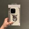 Phone Case For iPhone 17 16 15 14 13 12 11 XS X XR 7 8 Plus 17 Pro Max 16E Air Shockproof Bumper Cover Soft and Cute Cat Pattern
