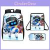 Astro Bot Kids School Backpack With Breathable Design And Multifunction Storage For Children