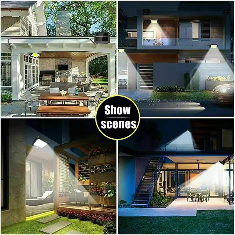 1Pcs Solar Sensor Split Wall Lamp 3 Mode Waterproof Motion Garden Street Lights Solar Lamp Garden Light
