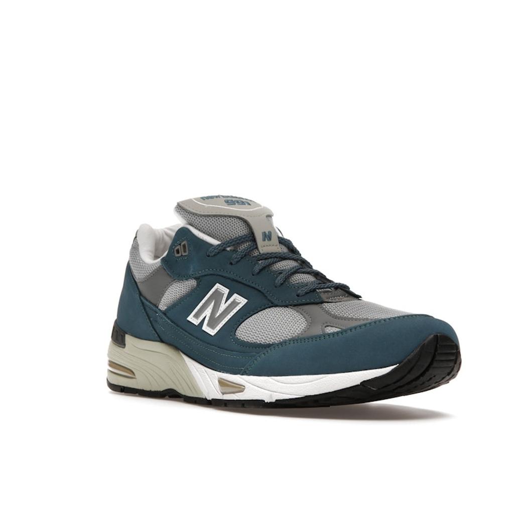 New Balance 991 Hecho en Inglaterra Gris Azul Zapatillas de Hombre M991BSG