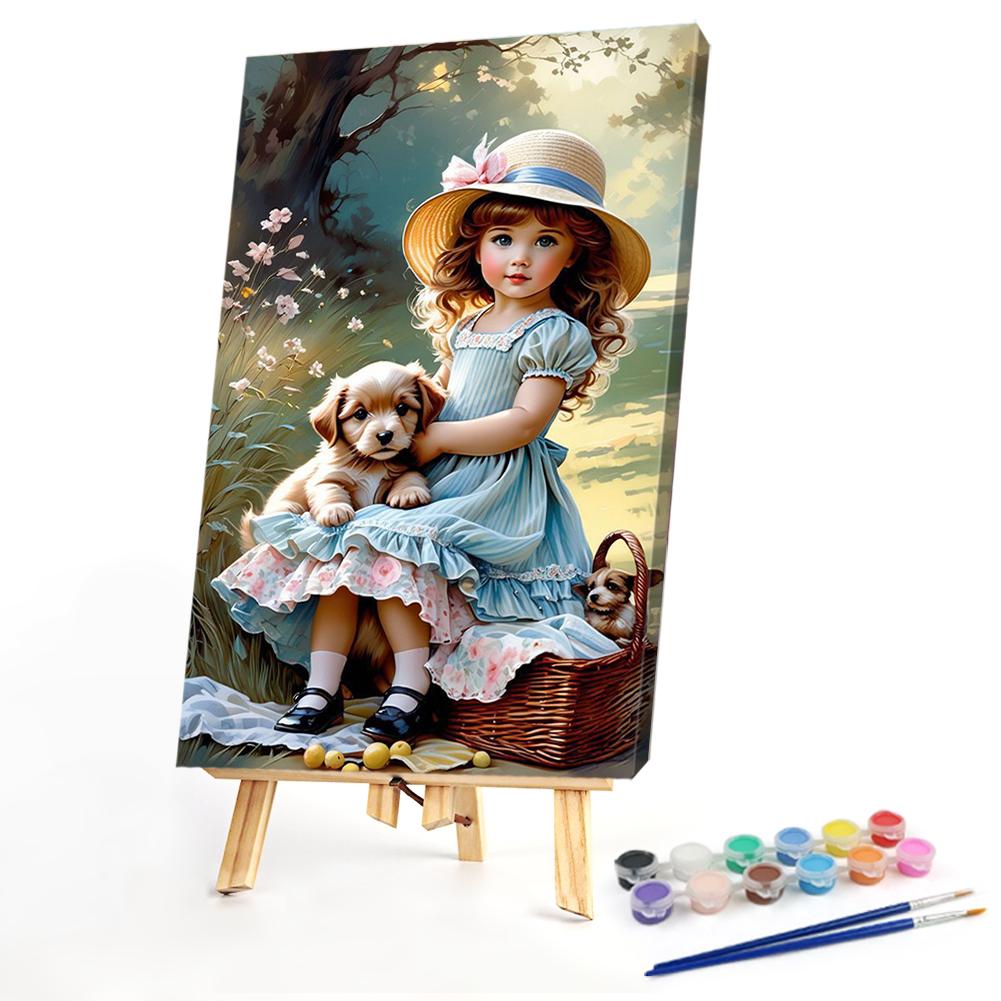 

LF# Набор для рисования по номерам на холсте DIY масляная живопись Цветочная картина Декор для дома 40x