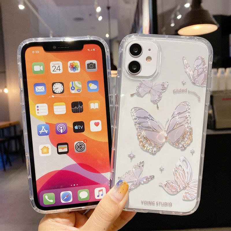 Iphone 14 Pro Max için Iphone 11 kılıfı Iphone 13 12 11 Pro Max Xr 8 14 Plus Xs Max Se 2022 12 13 Mini Yumuşak Silikon Kapak