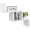 Wall Shelf White 48 x 15 x 42 cm Engineered Wood
