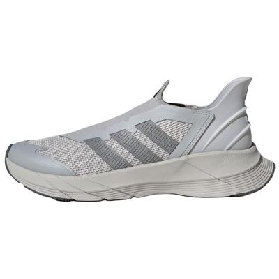 Anti Slip Wear Resistant Low Top Running Shoes Unisex Gray Sneakers JQ7583