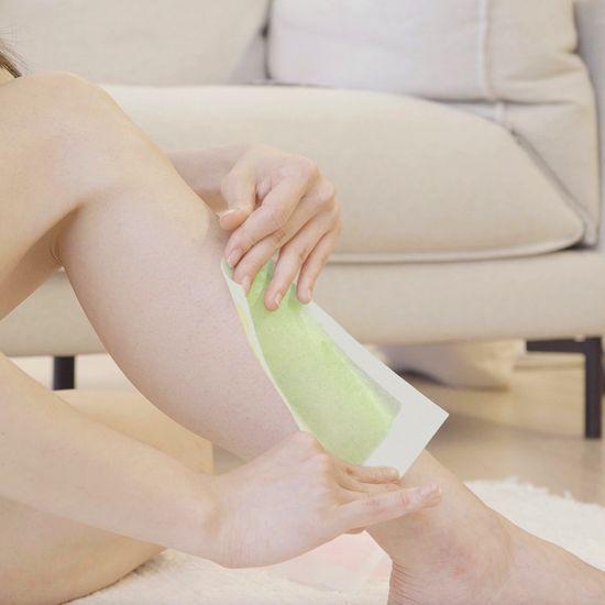 ZIZUSS Wax Strips Body 40 Sheets (+12 Finishing Wipes, Ziplock Bag Included)