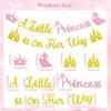 2 Strings A Little Princess Banner Pre-Strung Princess Party Decor  for Girl Baby Shower